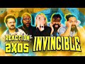 WE RE BACK With More Invincible 2x5 This Must Come As A Shock Normies Group Reaction