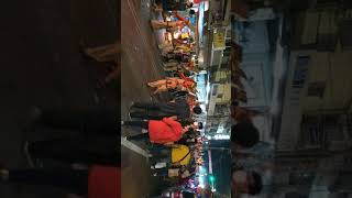 2021年4月12日傍晚 ~~大甲媽祖遶境進香34週年駐進新港奉天宮盛況。