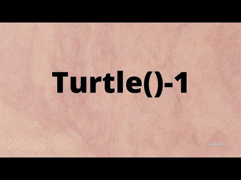 Draw A Square Using Python Programming Turtle 1