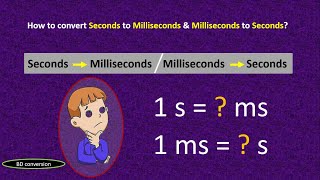 How to convert Seconds to Milliseconds(s-ms) and Milliseconds to Seconds (ms-s)? || BD conversion