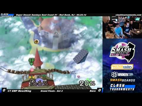 SSS EC 01 - CT EMP Mew2King vs Kero - Grand Finals Set 2 - Smash 64