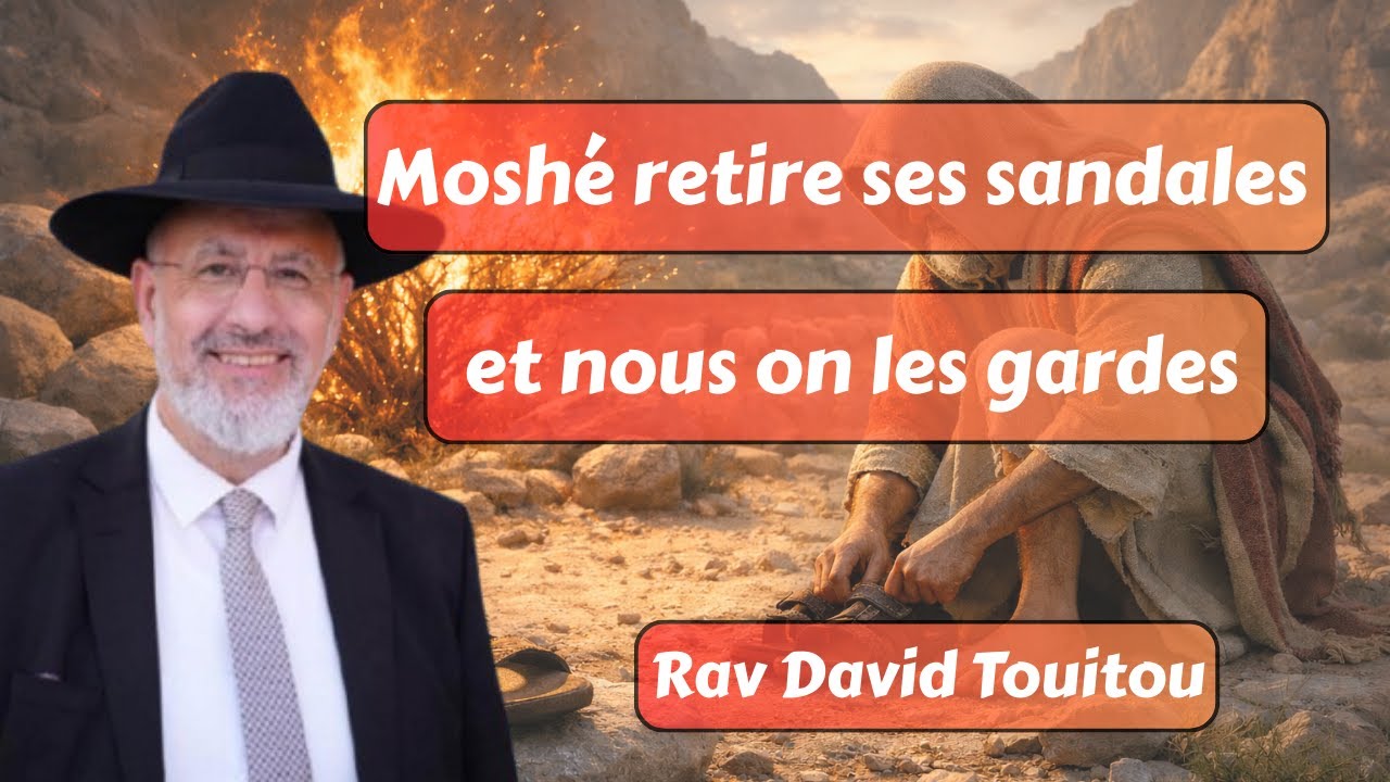 Moche retire ses sandales et nous on les garde..chemot