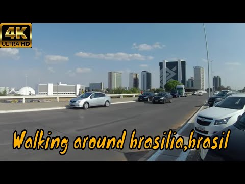 [4K]Walking Around Brasilia,Brazil