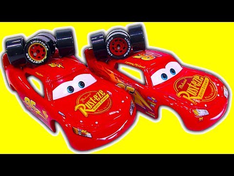 Cars 3 Vs Cars 2 Lightning McQueen Diecast Comparison Toy Autopsy
