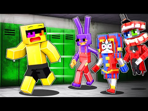 Escaping the Digital Circus in Minecraft | Sunny's Adventure
