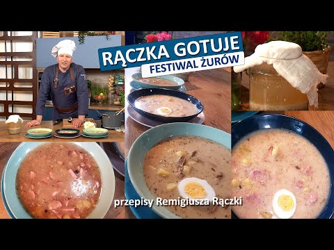 Rączka gotuje - zakwas żurowy i żur w trzech wersjach