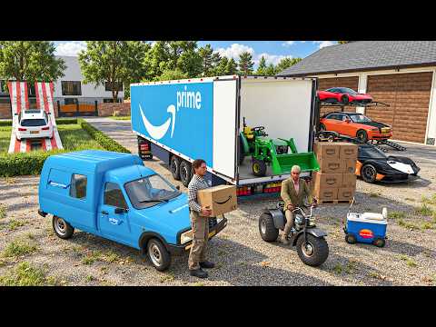 Milliardaire Achète des Véhicules MYSTÈRES sur Amazon | FS25 Roleplay