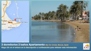 preview picture of video '3 dormitorios 2 baños Apartamento se Vende en Mar De Cristal, Murcia, Spain'