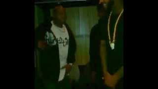 The Game &amp; DMX listening to "The Documentary 2"