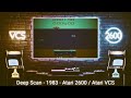 Deep Scan 1983 Atari 2600 Atari Vcs