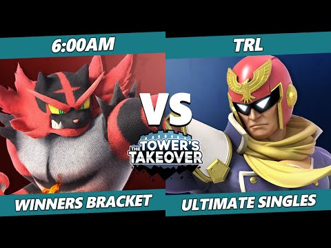 Tower's Takeover 16 - 6:00AM (Incineroar) Vs. TRL (Captain Falcon, Diddy Kong) SSBU Ultimate