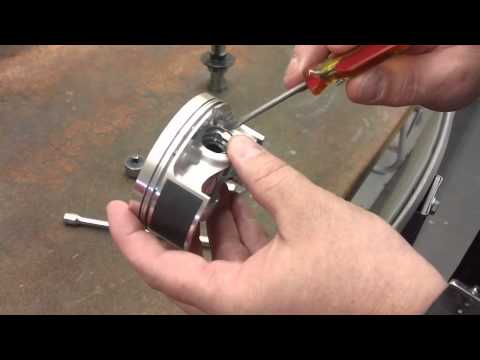 How to insert a Vertex Pistons circlip