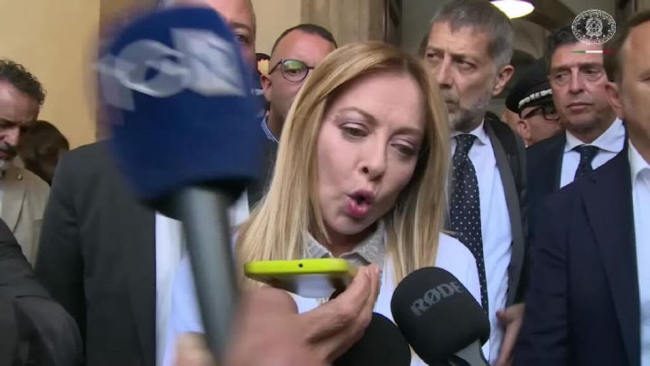 Meloni a Niscemi: 150 milioni per messa in sicurezza e indennizzi, domani in Consiglio dei Ministri