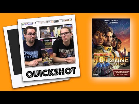 #Quickshot - Pandemic Hot Zone Europe (Asmodee 2021) | Pandemic in kurz