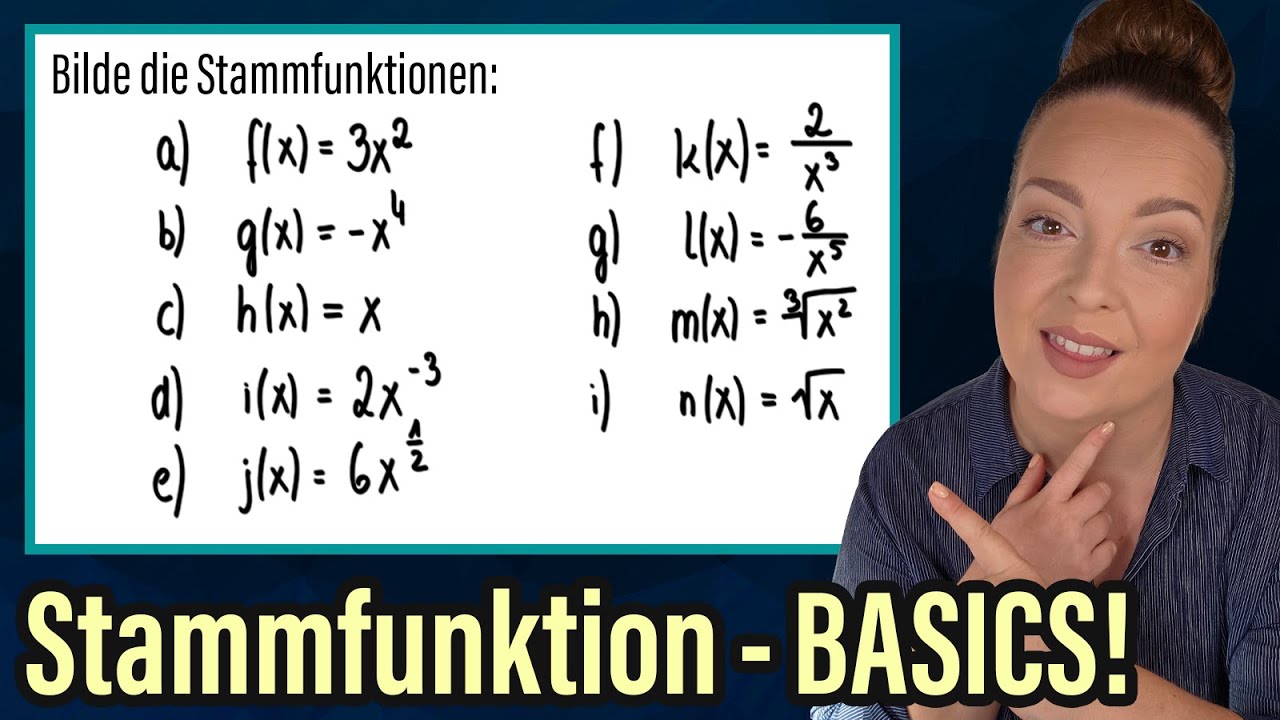 Stammfunktionen von Potenzfunktion Brüchen und einfache Wurzelfunktionen