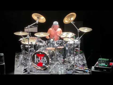Drum Solo(Bobby Rock). Lita Ford 24/7/2025 o2 Indigo London