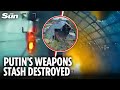 Ukraine S Drones Hit SECRET Russian Aircraft Hangar FULL OF WEAPONS On The Zaporizhzhia Front