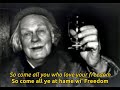 Freedom Come All Ye (Hamish Henderson) - The Dubliners