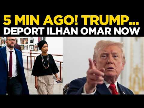 TRUMP VS ILHAN OMAR LIVE: Trump Sparks Firestorm With Deportation Call | World News LIVE