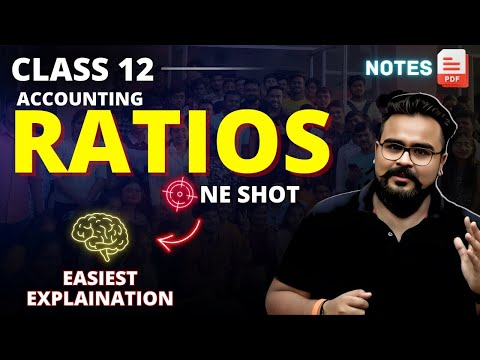 ACCOUNTING RATIOS class 12 ONE SHOT | ALL RATIO COVERED | Gaurav Jain