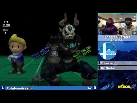 "Ascension 10/29/2022" - PotatoesAreYum (Ganon/Knux) v. Av (Lucas/Kirby) - Losers Quarters