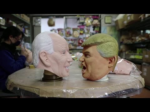 Japanese mask maker dumps Trump, embraces Biden