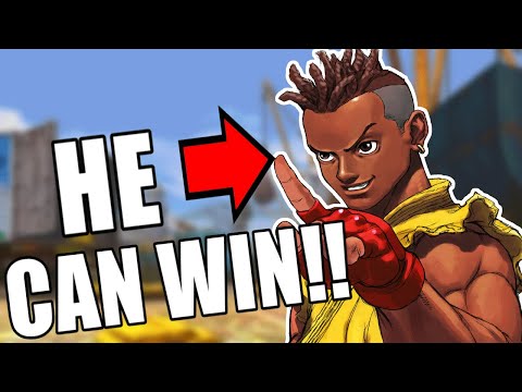 Sean is better than you think in Street Fighter 3.
