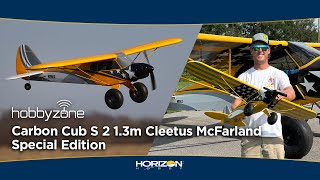 Hobbyzone Carbon Cub S 2 1.3m Cleetus McFarland SE BNF Basic