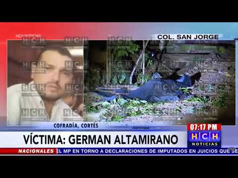 Ultiman al presidente del patronato de la col. San Jorge en Cofradía, Cortés