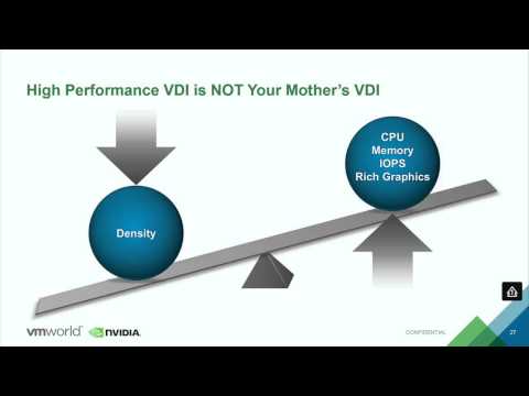 VMworld 2015: EUC5404 - Deliver High Performance Desktops with VMware Horizon and NVIDIA GRID vGPU