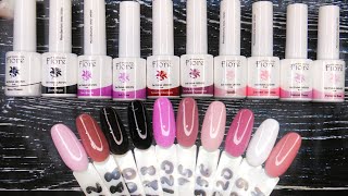 💎Fiore💎 Нюдовая коллекция, классика осени в спокойных тонах. обзор🔴#16 #BulgakovaNails
