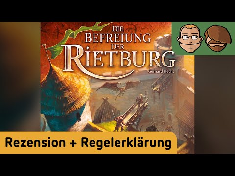 Die Befreiung der Rietburg - Brettspiel - Review und Regelerklärung