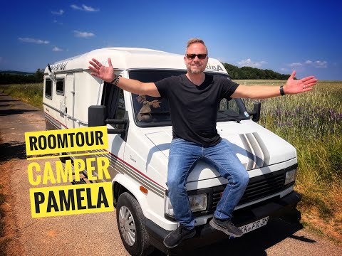 Der Camping-Check: PAMELA-Roomtour Wohnmobil Eriba-Car / Citroen C25 D / Hymer mit Friso Richter