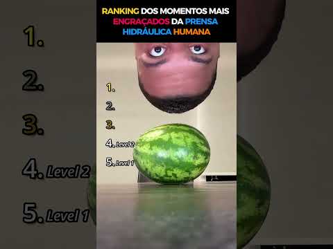 RANKING DOS MOMENTOS MAIS ENGRAÇADOS DA PRENSA HIDRÁULICA HUMANA