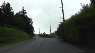 preview picture of video 'Driving On Rue de Gwas ar Mogn & Route de Kerien, Bourbriac, Brittany, France 22nd October 2013'