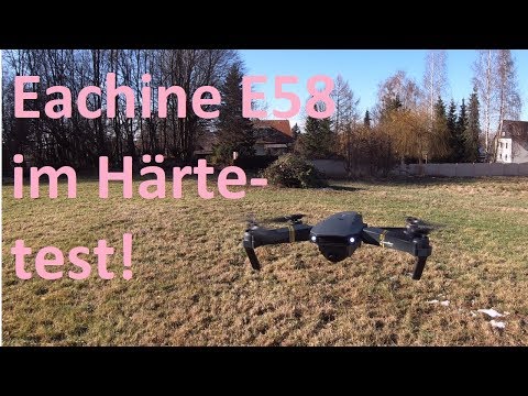 Eachine E58 / DroneX Pro Test: Reichweite, Flugzeit, Foto, Video,  Funktionen