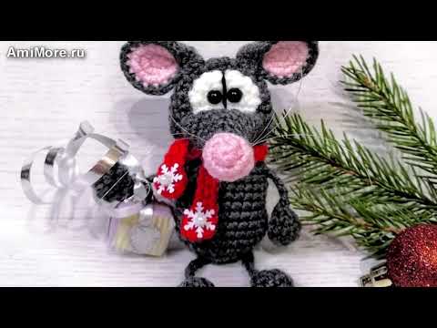 Амигуруми: схема Крысик. Игрушки вязаные крючком - Free crochet patterns.