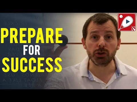 Squash Tips: Prepare for Success - Guidelines for making your squash training more effective.