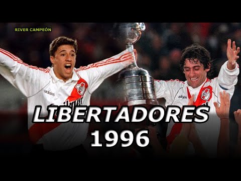 TODOS LOS GOLES DE RIVER CAMPEÓN LIBERTADORES 1996