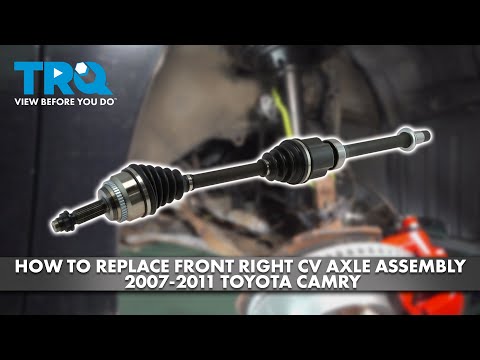 How to Replace Front Right CV Axle Assembly 2007-2011 Toyota Camry