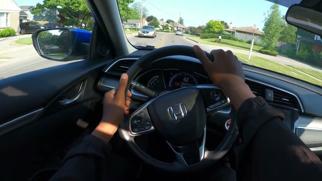 Living with a 2021 Honda Civic // most affordable sedan pov 4k