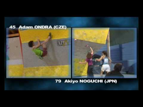 IFSC Climbing World Cup Vienna 2010 - Boulder - Highlights