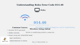 Roku Error Code 014 40 – Wireless Setup Failed Fix