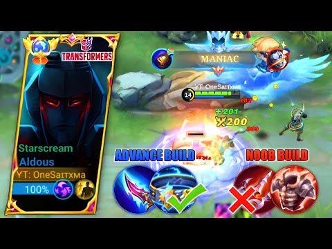 ALDOUS MOST PRIORITY ADVANCE BUILD🔥 | ALDOUS BEST BUILD 2023