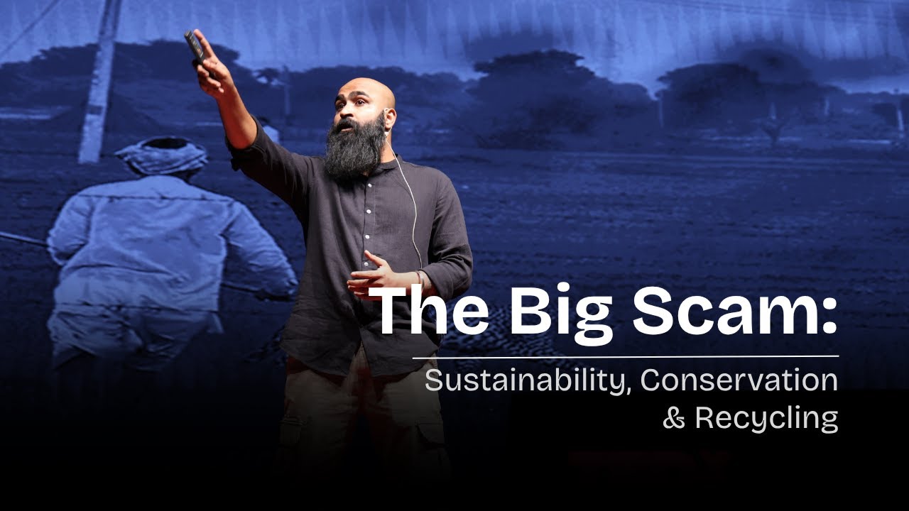 The Big Scam: Sustainability, Conservation and Recycling | Nirit Datta | TEDxNM College