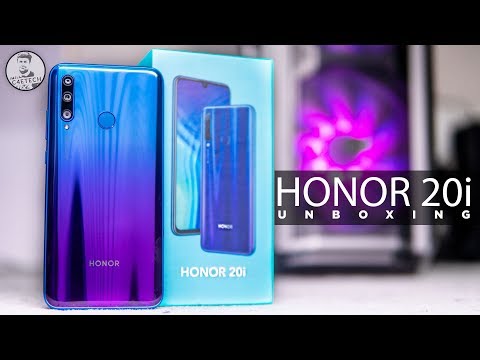 Honor 20i Unboxing & Hands On - Triple Cam & Great Looks!