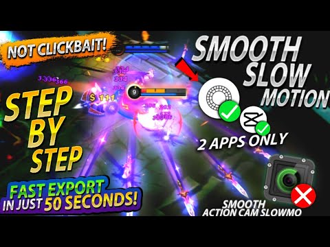 SMOOTH SLOW MOTION LIKE IPHONE & CP TUTORIAL USING CAPCUT AND VSCO PRO | FOR VELOCITY EDITS✔️ | MLBB