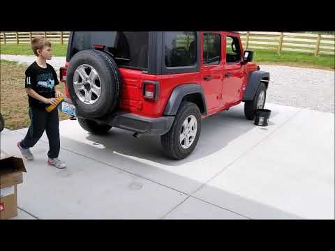 2018 Jeep Wrangler JL Step Rail Installation - Mopar Production Step Bars