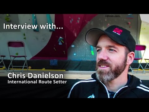 Chris Danielson - Route setting in the World Cups