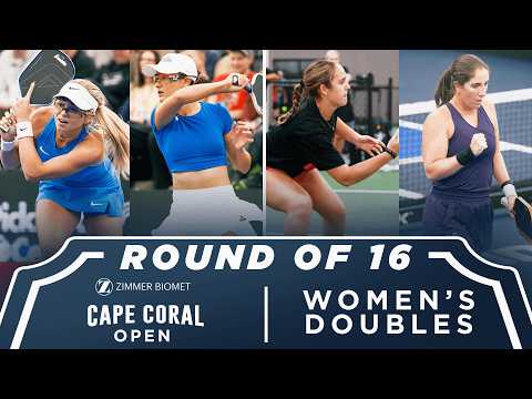 Waters/Bright vs Nelson/Humberg at the Zimmer Biomet Cape Coral Open